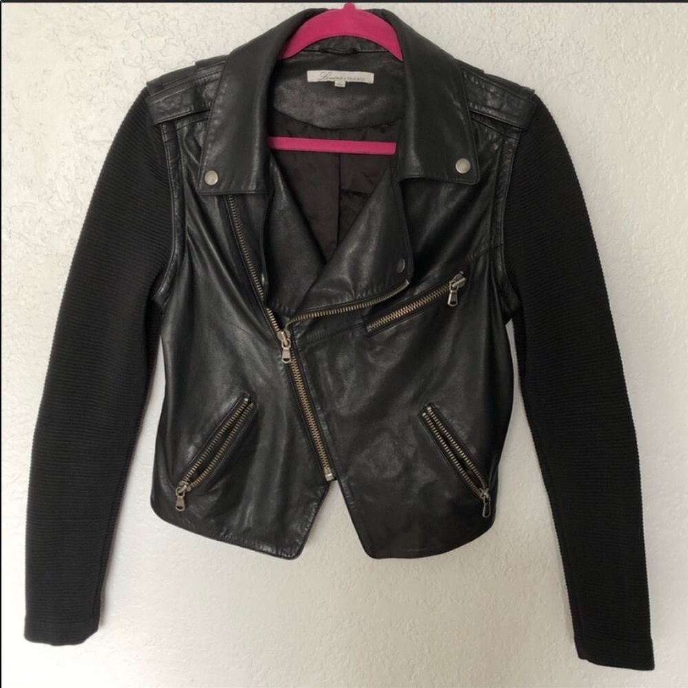Lovers + Friends Leather Jacket